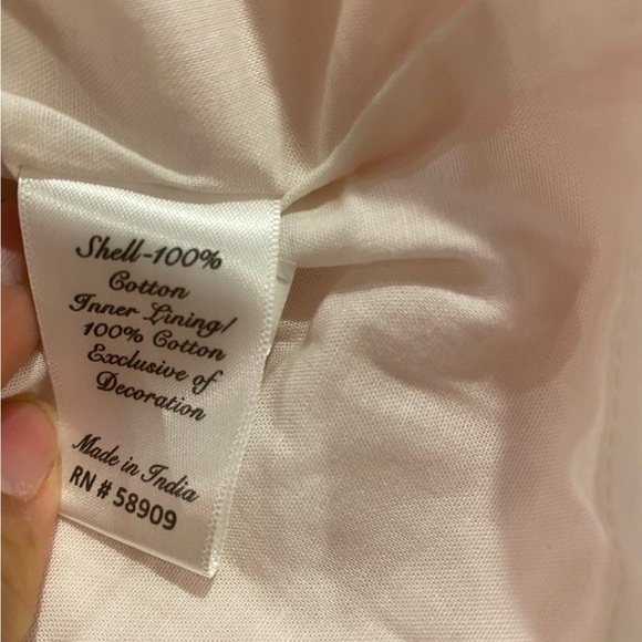 NWT Edgehill Collection corduroy lace trimmed girl dress with bloomer 3M - Picture 6 of 8